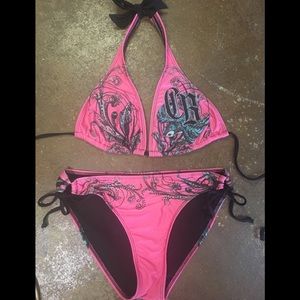 Buckle Crash and Burn swimsuit size L